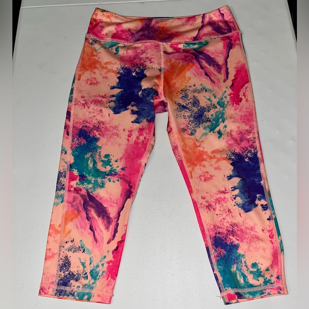 💜 Pro Player Athletic Capris Leggings with Inner Pocket